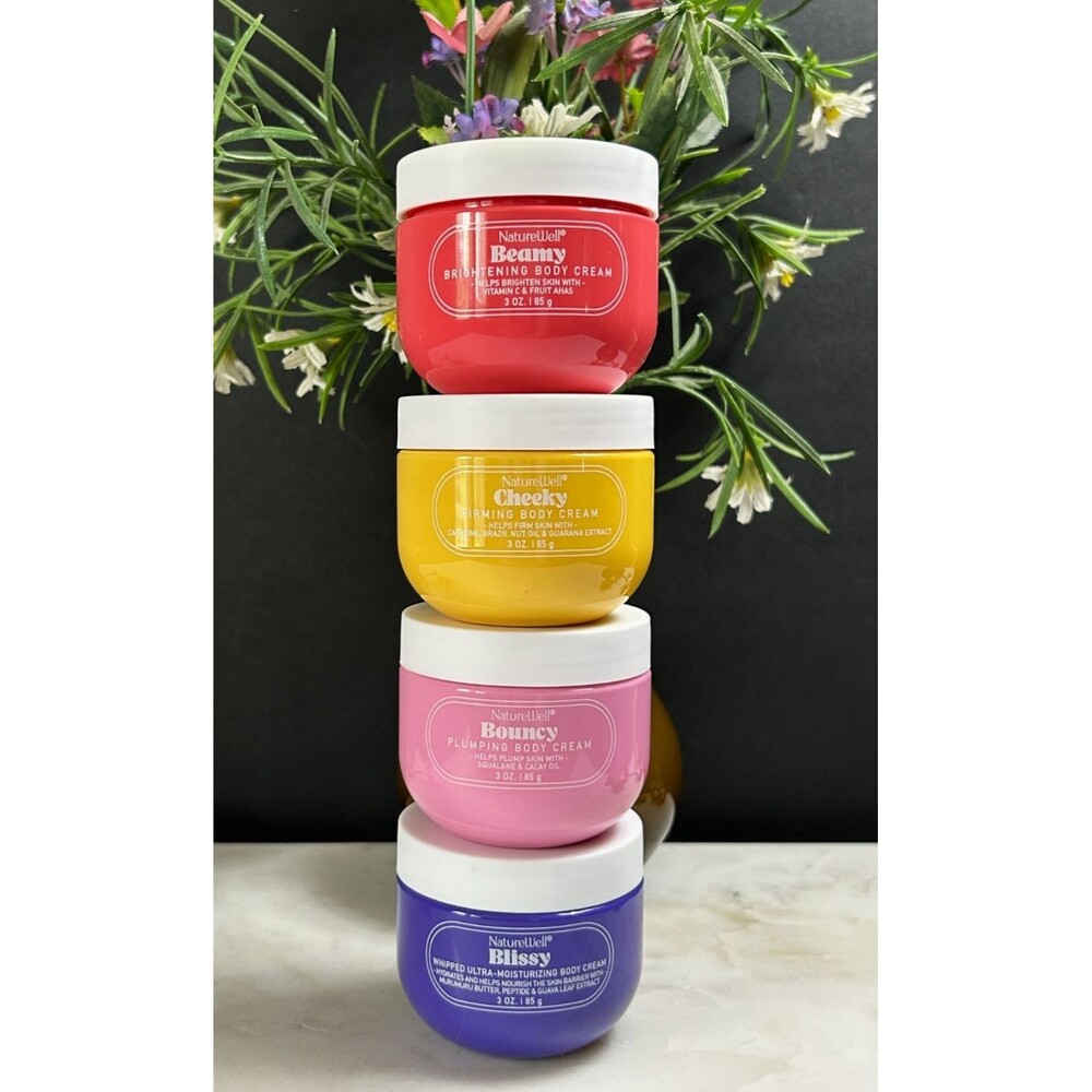 NatureWell Brightening Firming Plumping & Moisturizing Body Creams Lotion BN